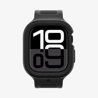 ACS09391 - Apple Watch 10 (46mm) Case Vault Pro in Matte Black showing the front